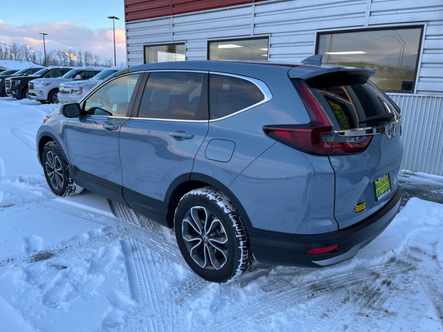 2021 Gray Honda CR-V (5J6RW2H88ML) , located at 1960 Industrial Drive, Wasilla, 99654, (907) 274-2277, 61.573475, -149.400146 - Photo#3